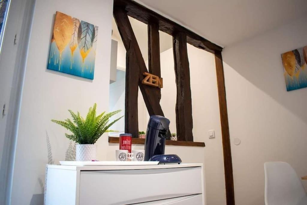 Studio Charmant Confortable Tv Centre Ville לובייה מראה חיצוני תמונה